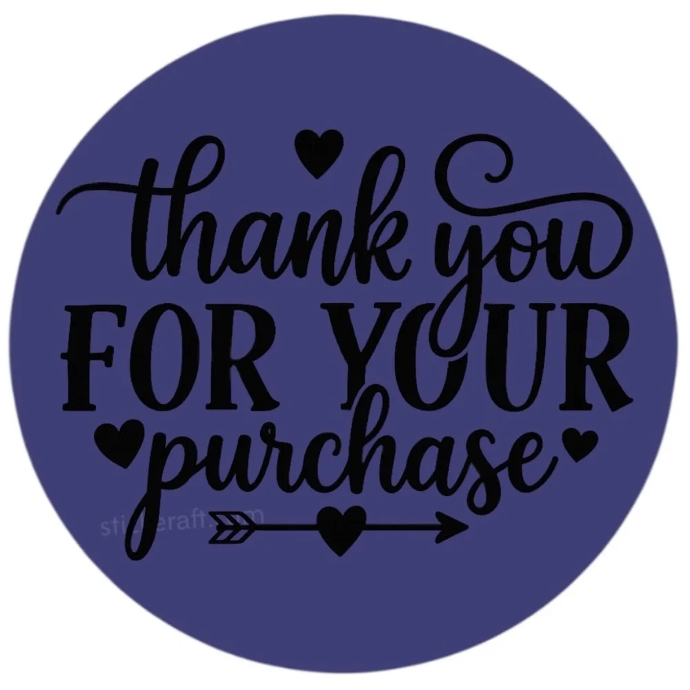 Thank You for Your Purchase Stickers – 2